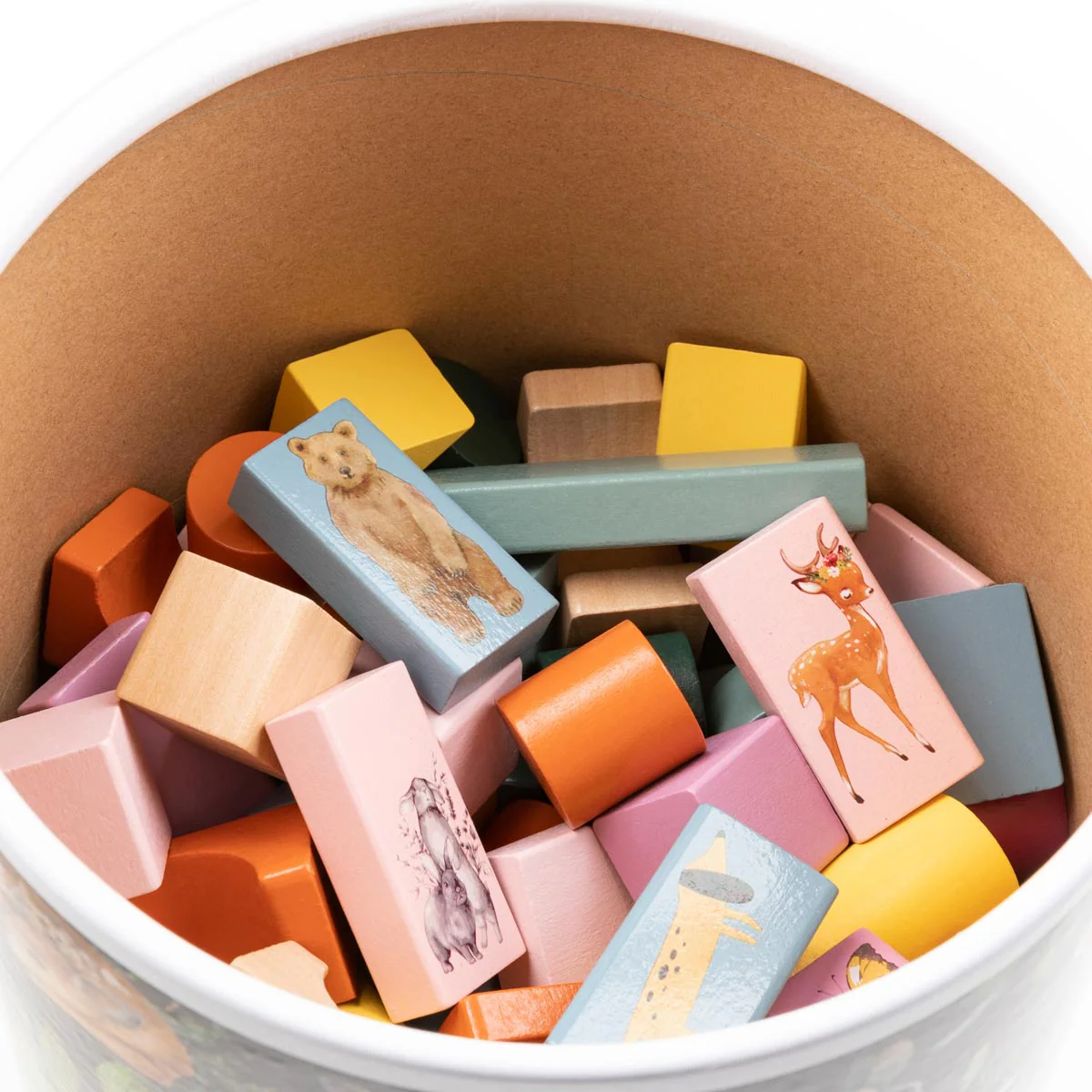 100 puupalikkaa laatikossa - Image 4