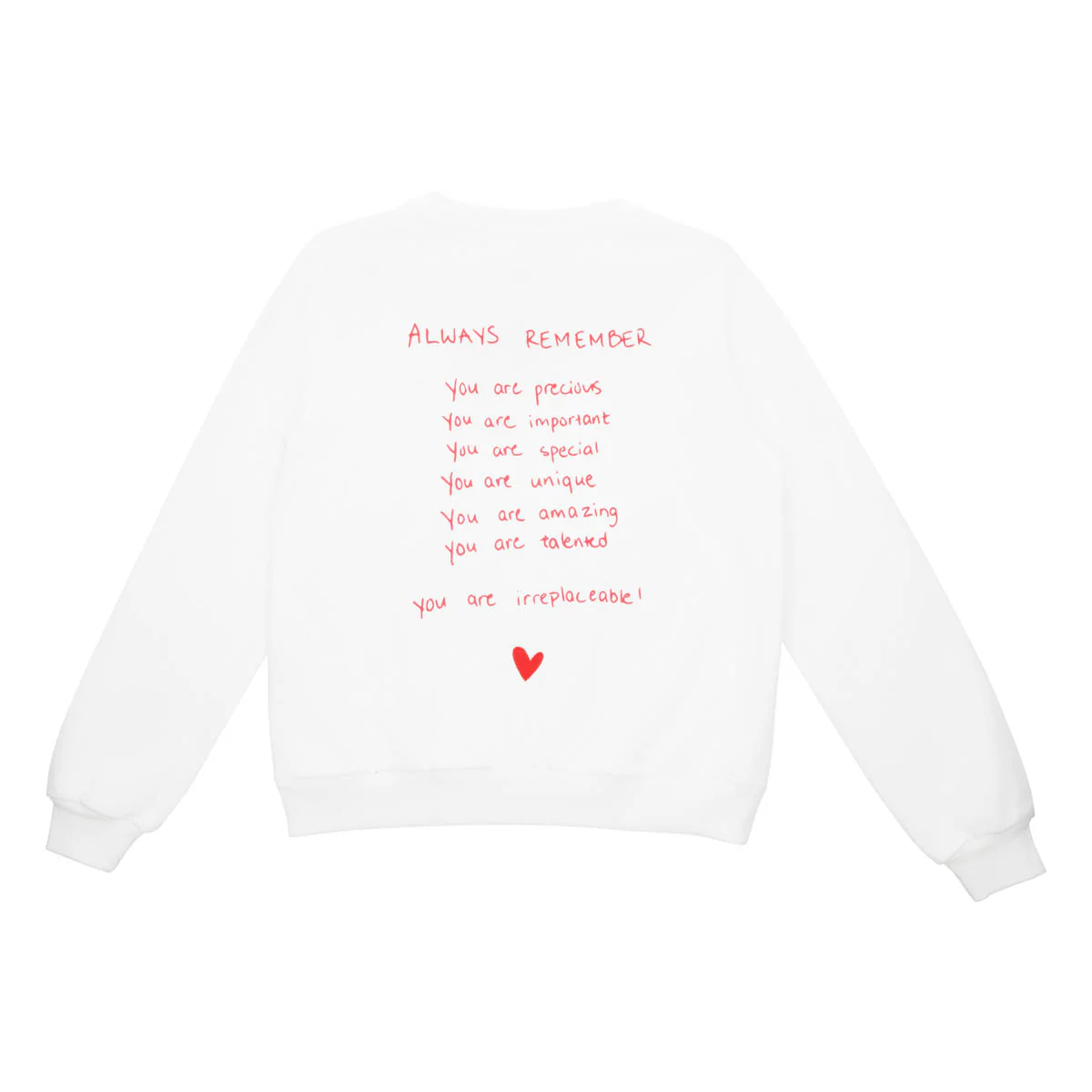 Arvokas-collegepaita aikuisille, luonnonvalkoinen - Image 4