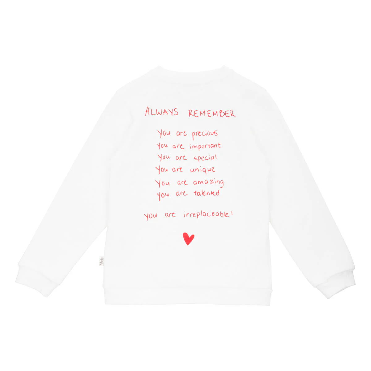 Arvokas-collegepaita, luonnonvalkoinen - Image 4