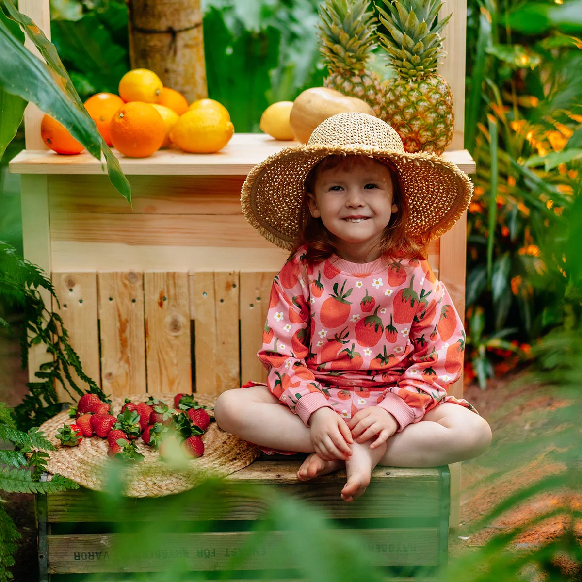 Fragola-collegepaita, roosa - Image 5