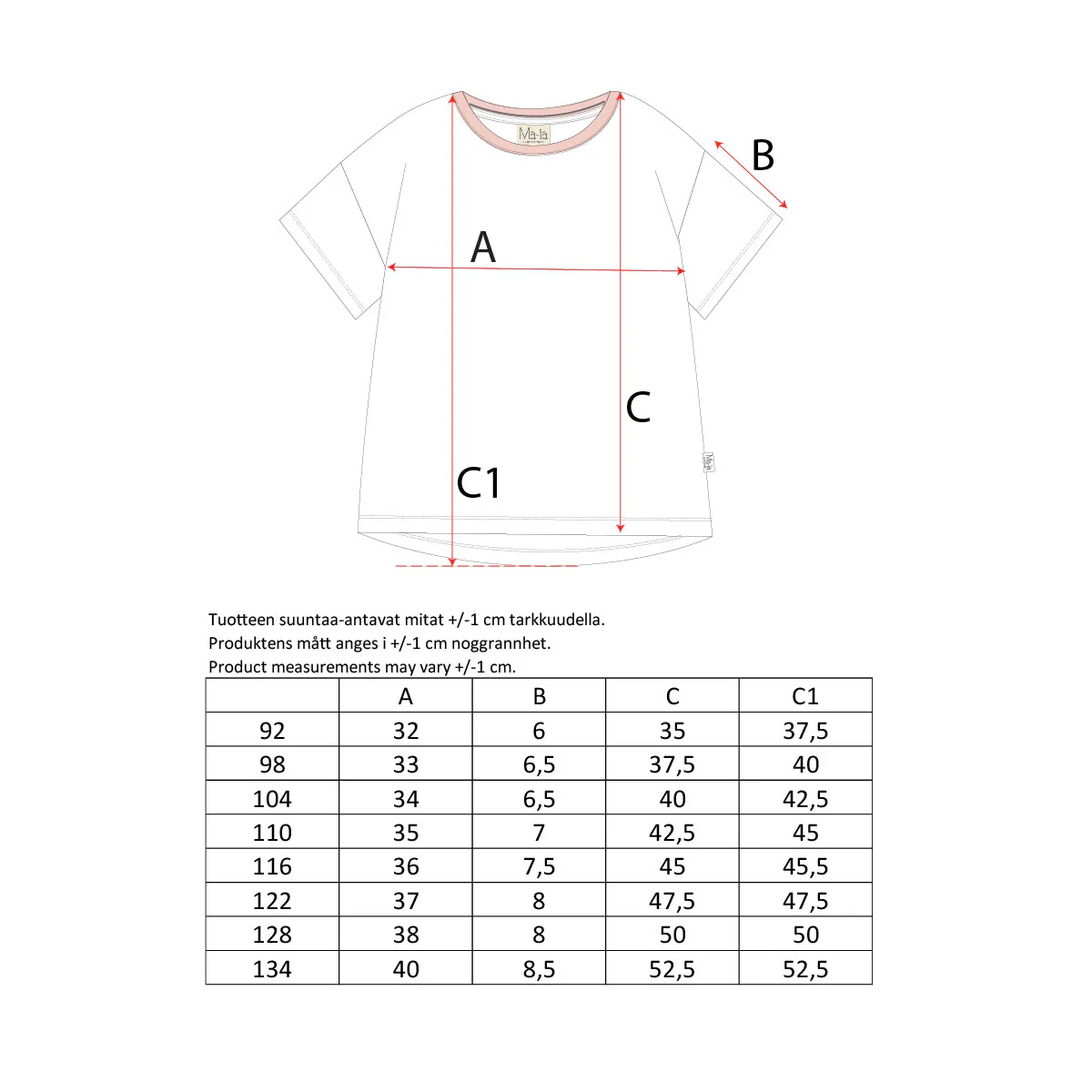 Fragola t-paita, valkoinen - Image 5