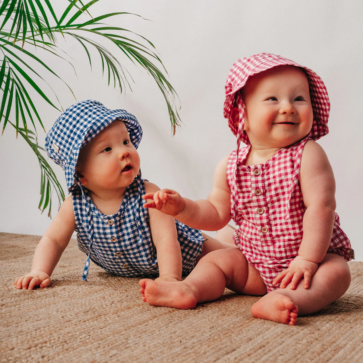 Jun-hattu vauvalle, sininen - Image 3