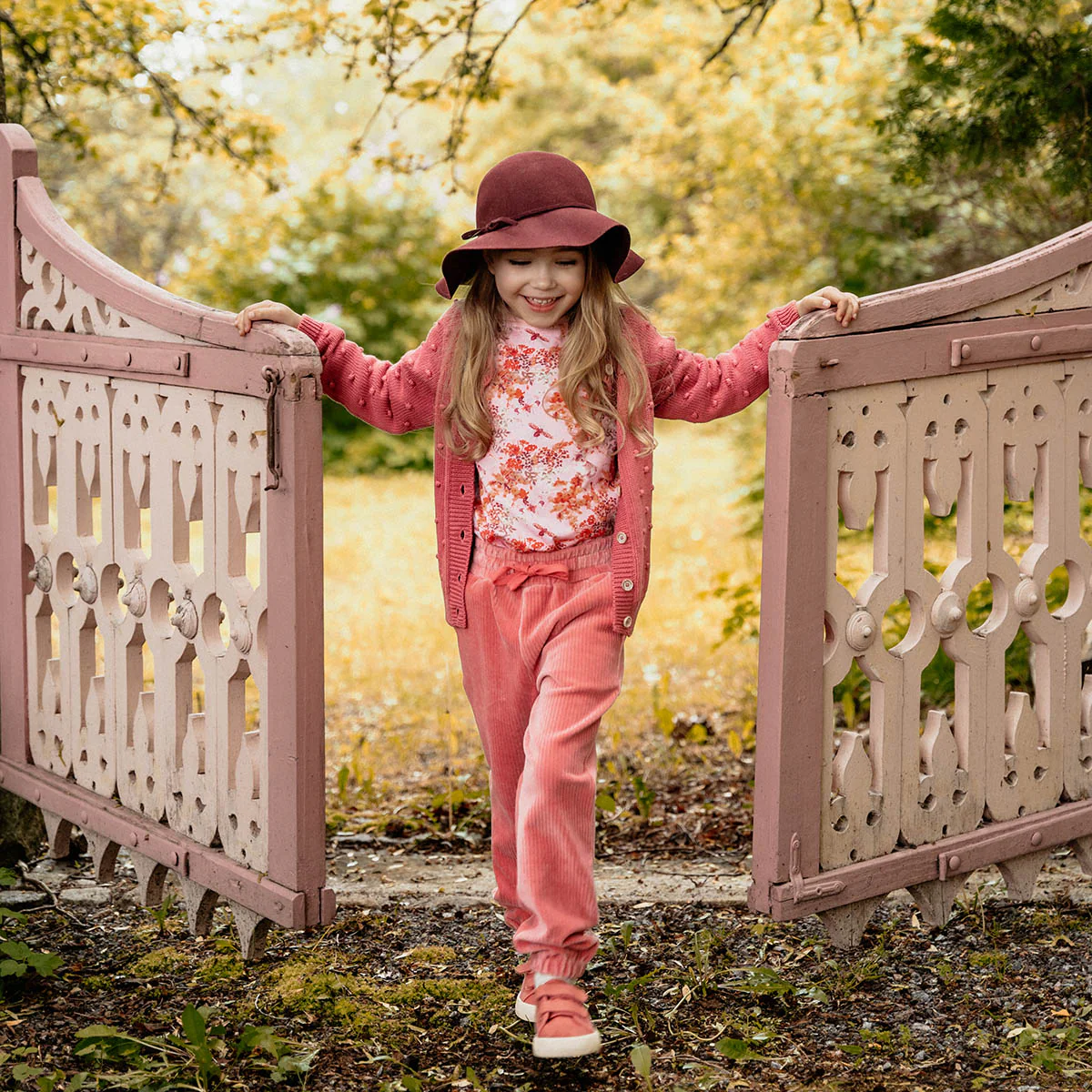 Kaisli-neuletakki, malva - Image 3