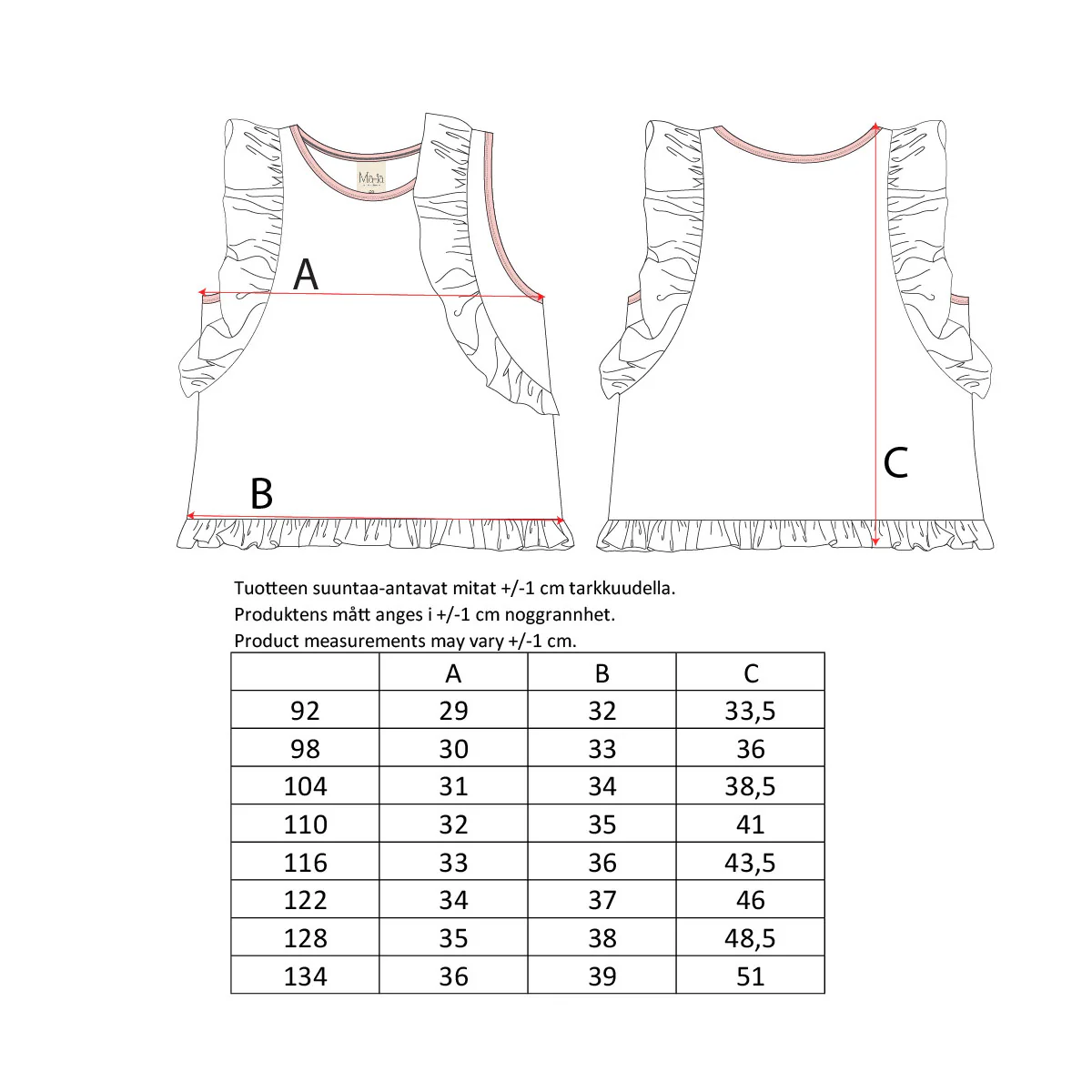 Kesäkuu-toppi, valkoinen - Image 5