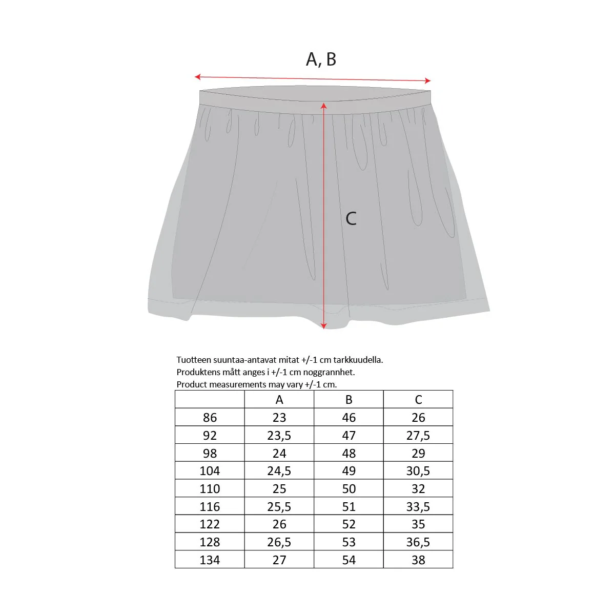 Kukka-tyllihame, musta - Image 3