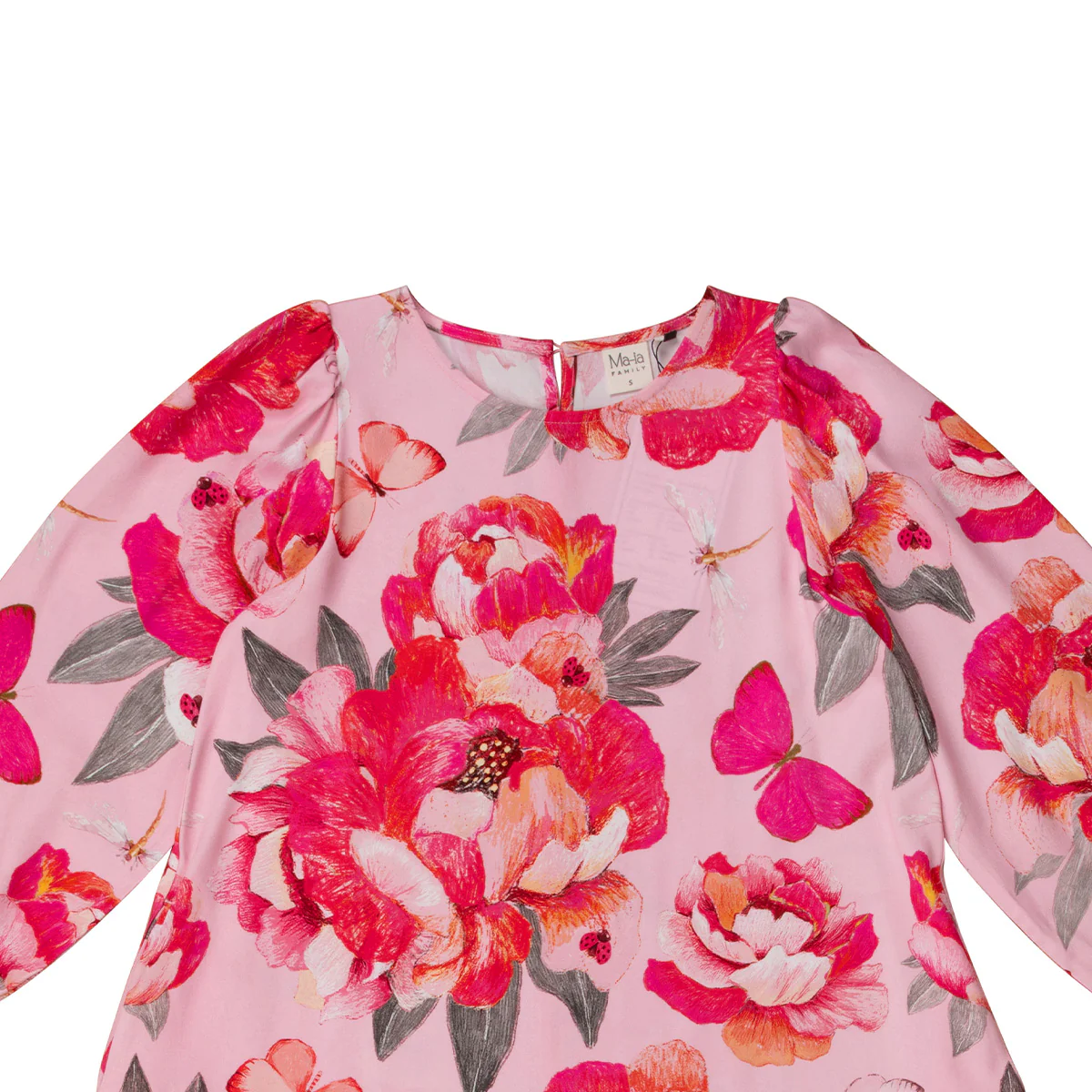 Laura-mekko Pionit, pinkki - Image 3