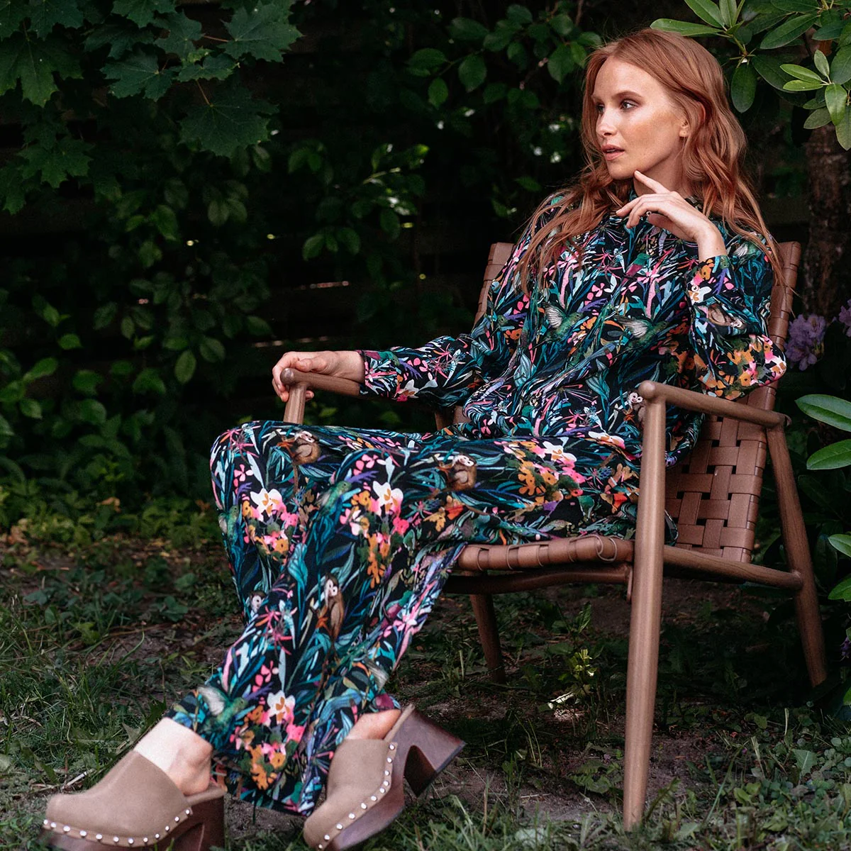 Lianna-paita Amazon, tummanvihreä - Image 5