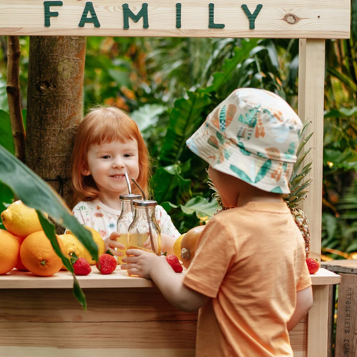 Öttiäiset-hattu, beige - Image 3