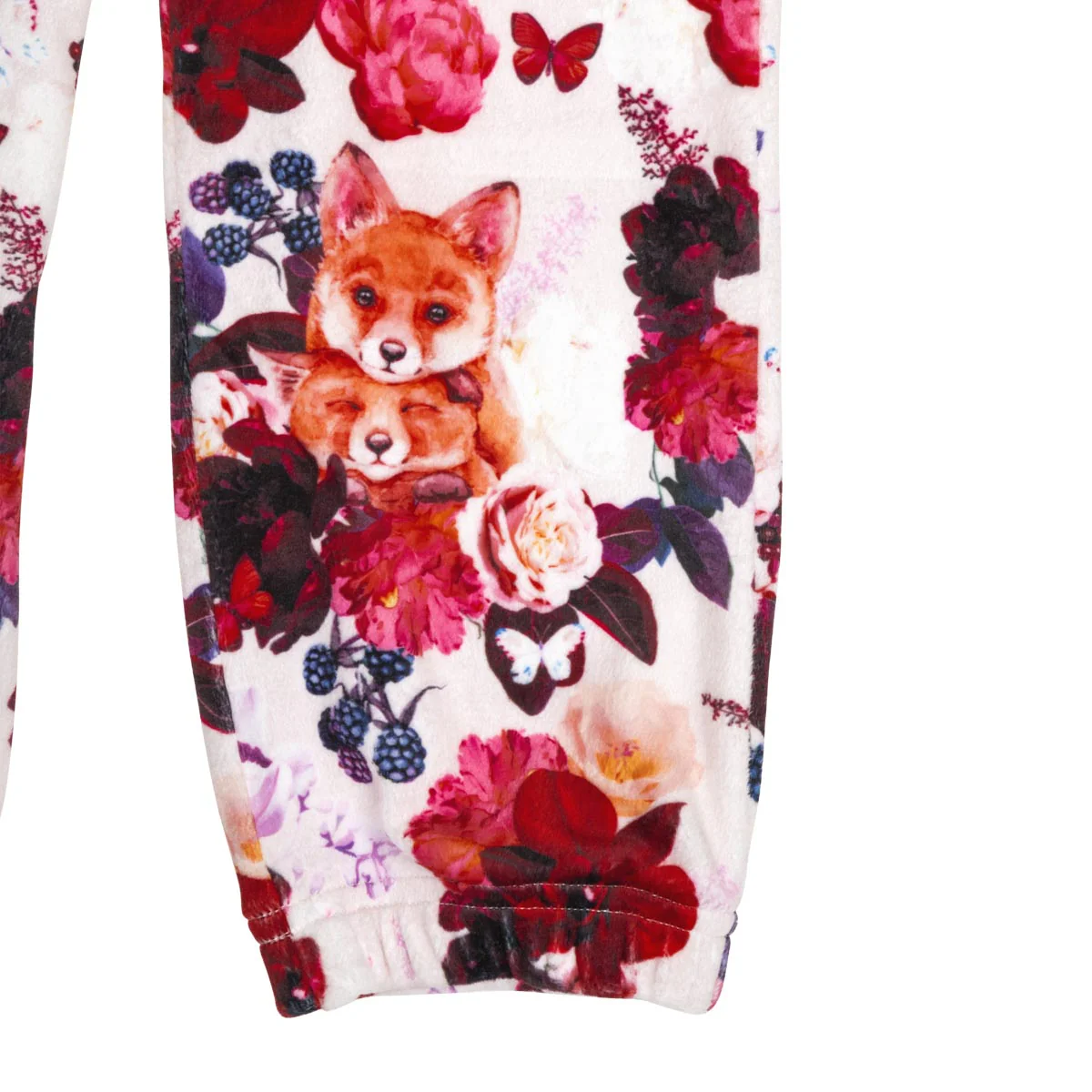 Pihlaja-veluurihousut, luonnonvalkoinen - Image 3