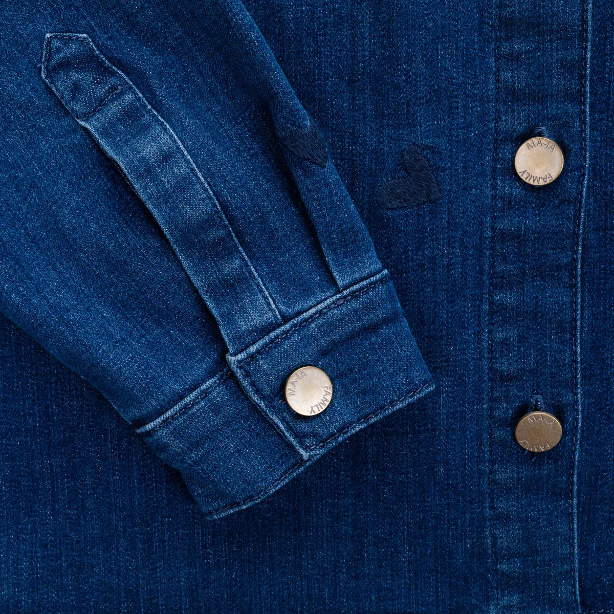 Selma-paita Sydämet, sininen - Image 10