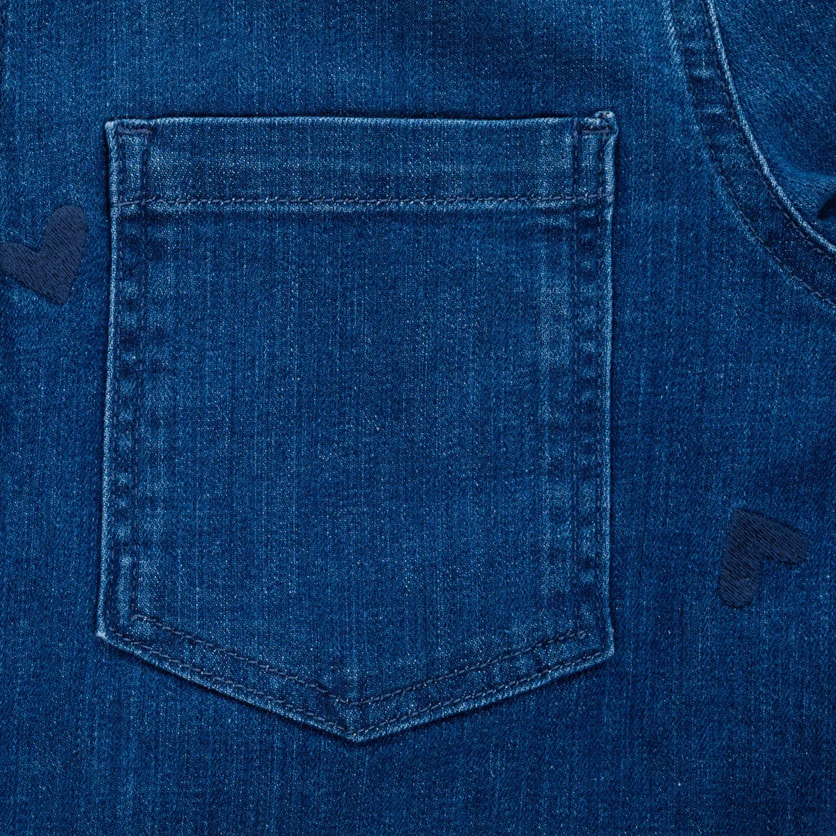 Selma-paita Sydämet, sininen - Image 7