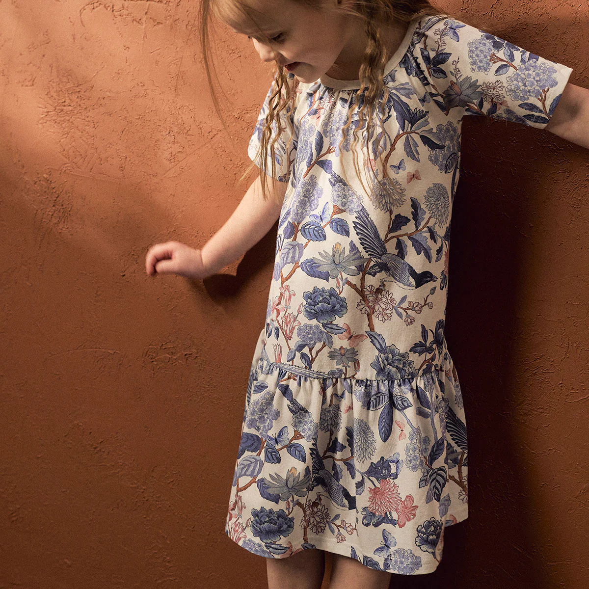 Sinilintu-mekko, luonnonvalkoinen - Image 6