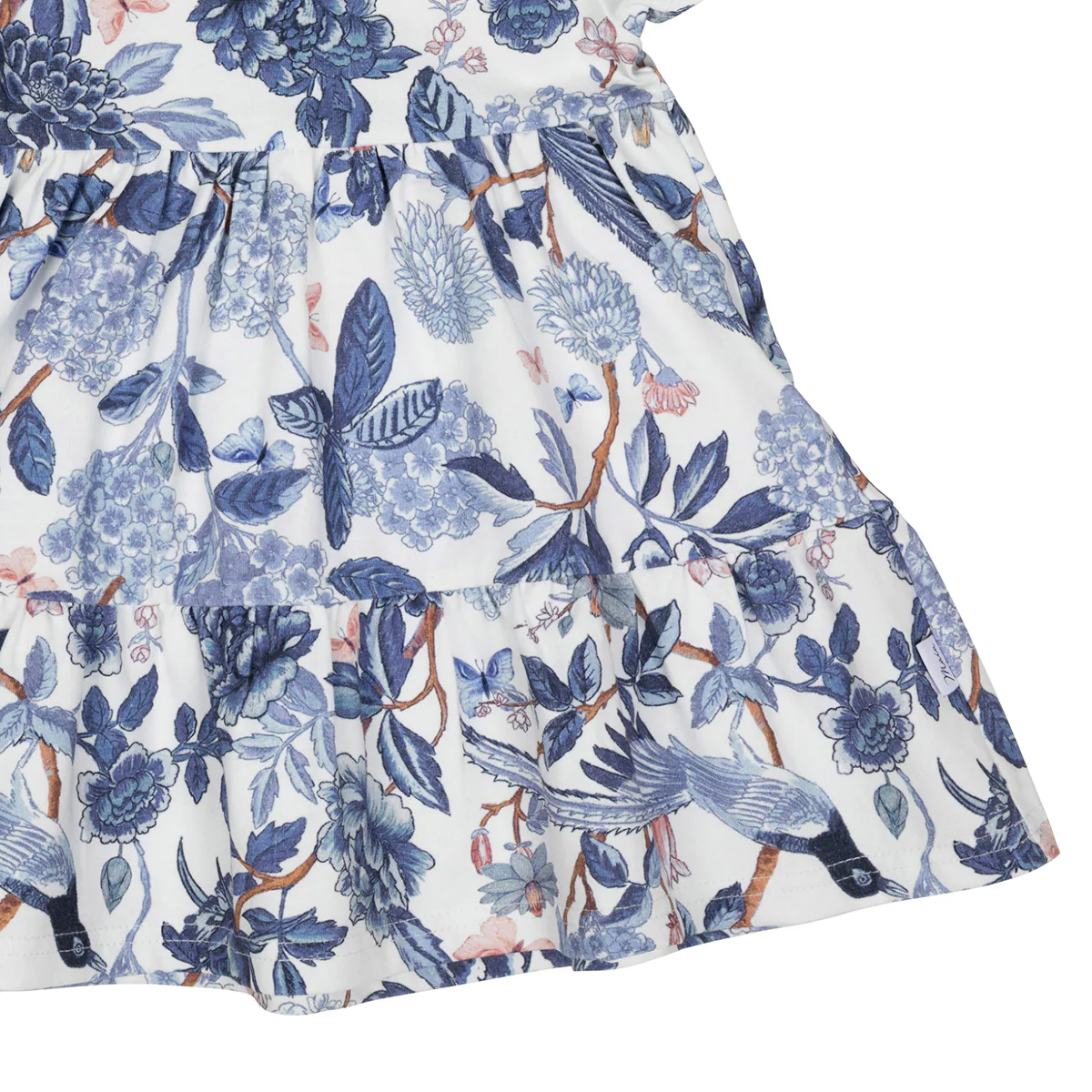 Sinilintu-mekko vauvalle, luonnonvalkoinen - Image 5